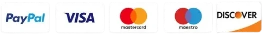 Visa, Mastercard, Maestro, Discover Bank Payment